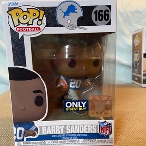 Best Buy Exclusive Barry Sanders Funko Pop
